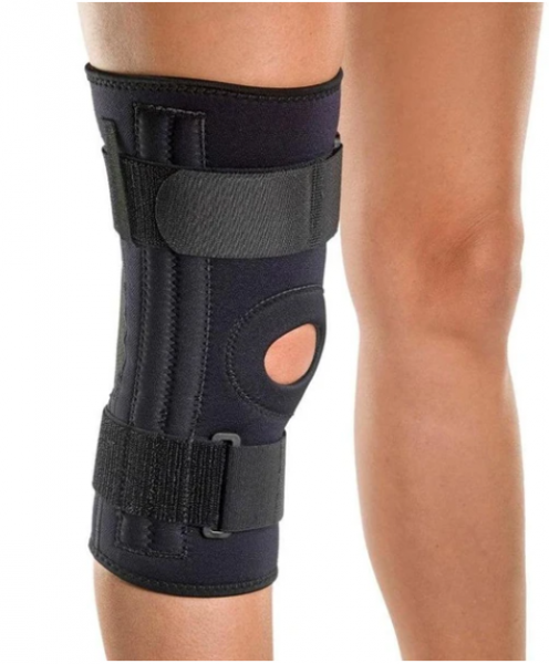 Kniebandage mit seitlichen Spiralfedern | BraceID
