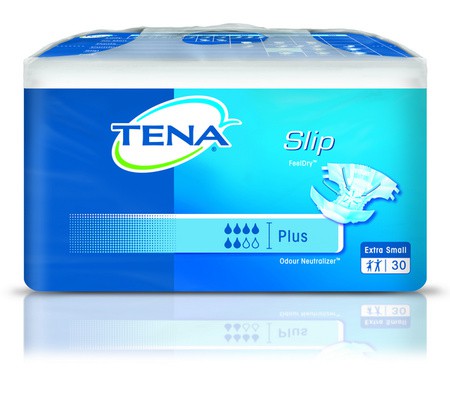 Tena | SlipPlus/Windeln mit Klettverschluss | mittlerem bis schwerem Harnverlust