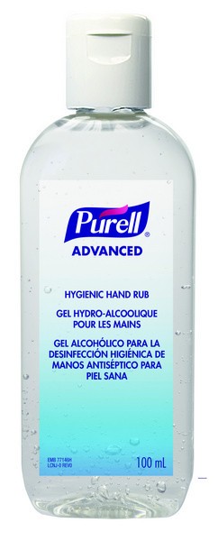 Purell | Händedesinfektionsgel Advanced | farblos | 100 ml | 24 Stück