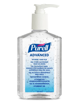 Purell | Handedesinfektion Advanced | Pump-Flasche 300ml |12 Stück