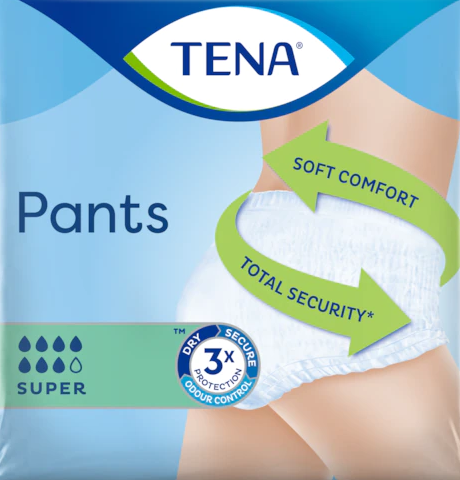 Tena | Pants Super | saugfähige Einweghose (mittlere bis schwere Inkontinenz)